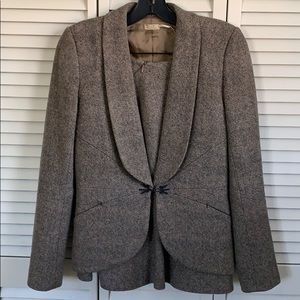 Max Studio Tweed Suit (Size 2)